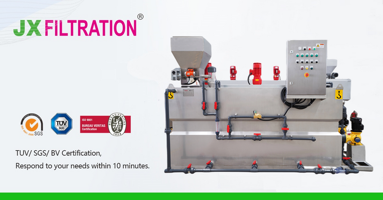 How To Operate Pac Pam Dosing System Filtration Equipment