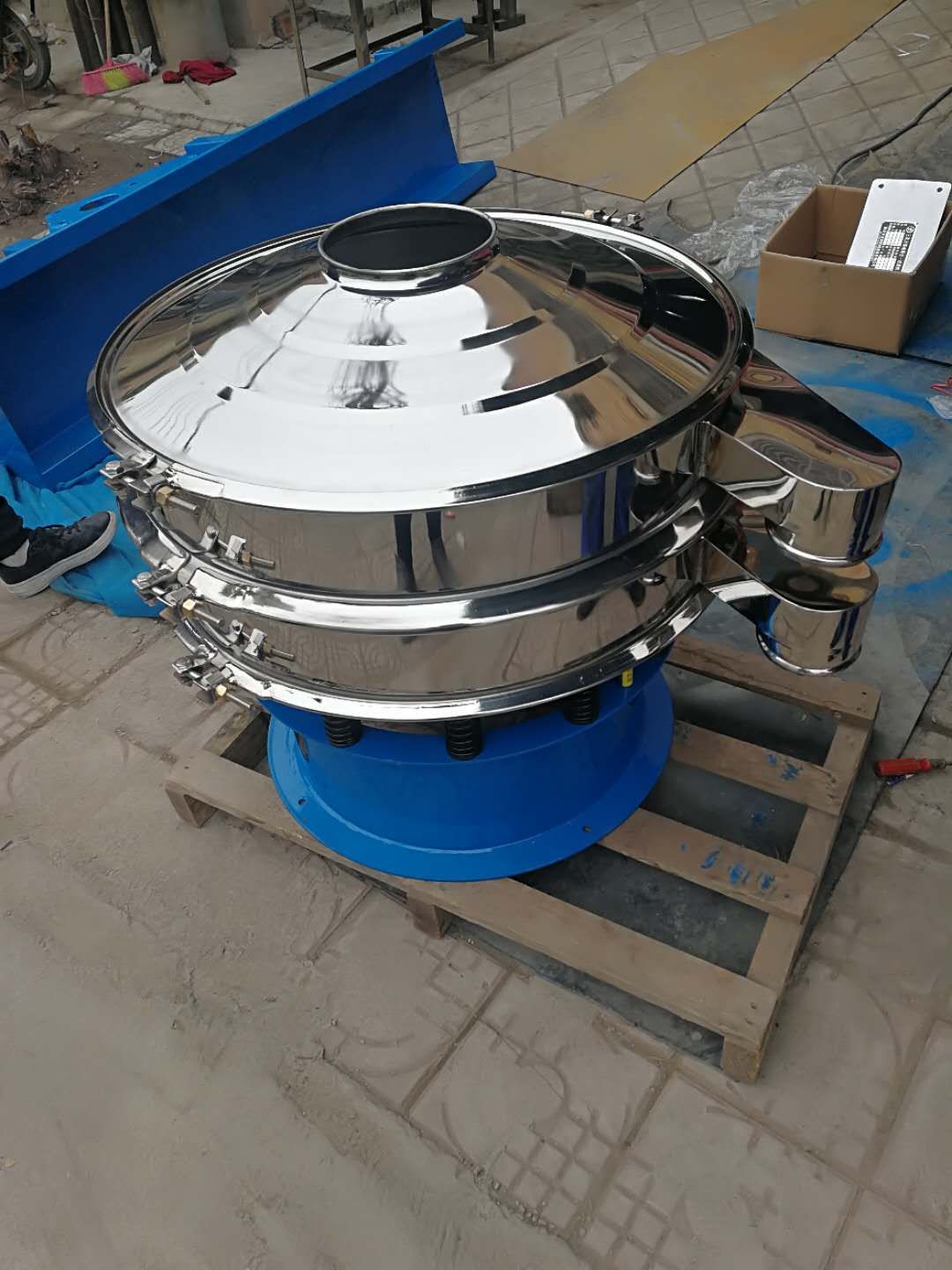 Sieving MachineRotary Vibrating Screen Filtration Equipment
