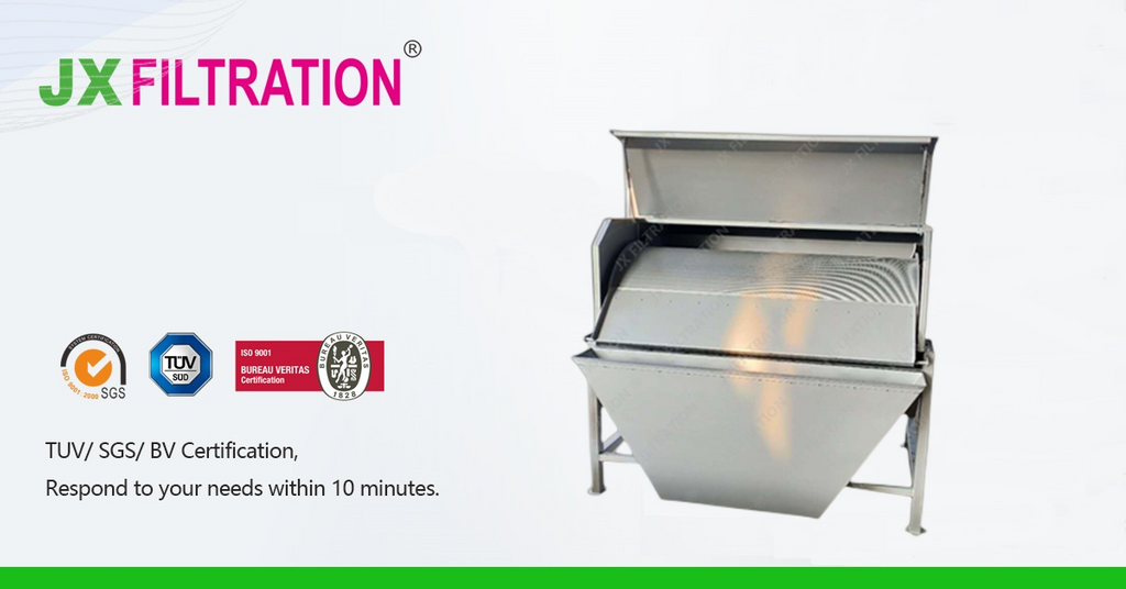 Selfcleaning Rotary Sieve Filter External Feed Filtration Equipment