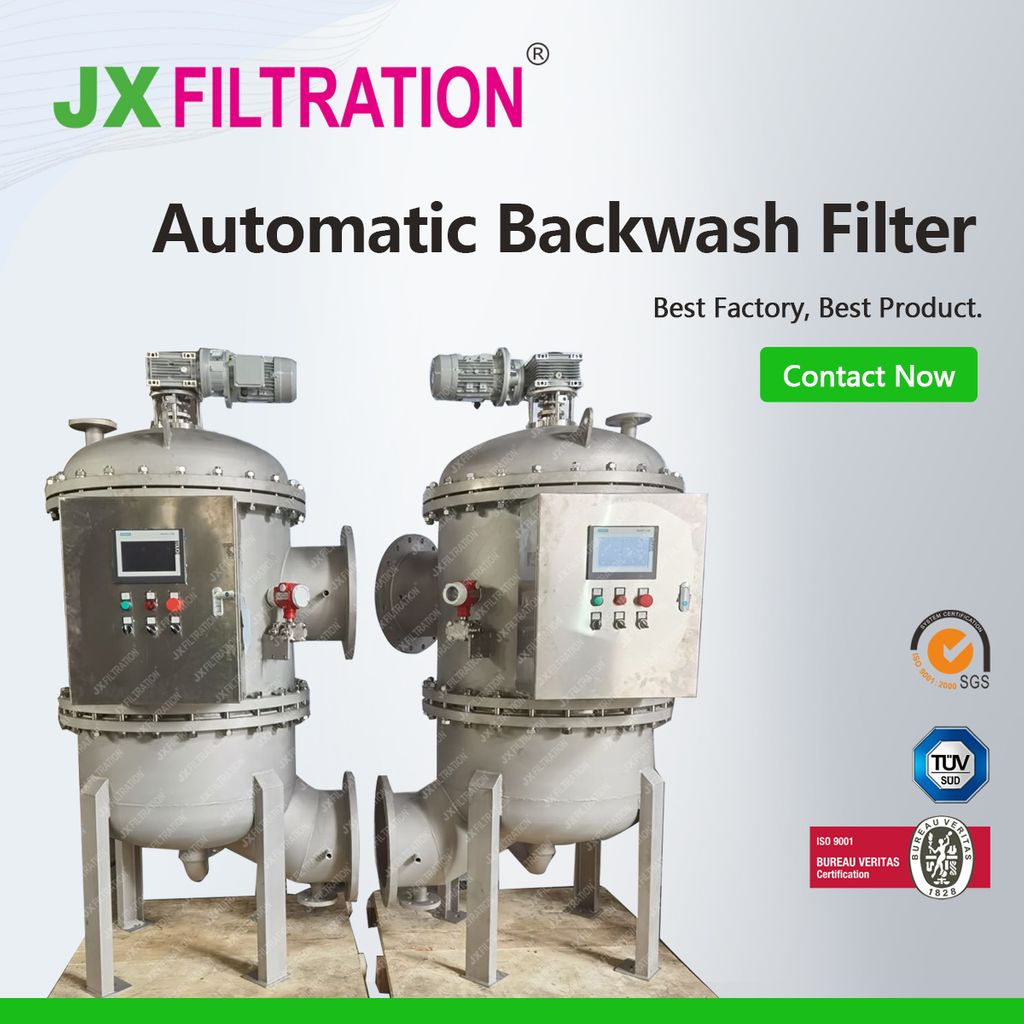 Backwashing System China Professional Backwash Filters Filtration