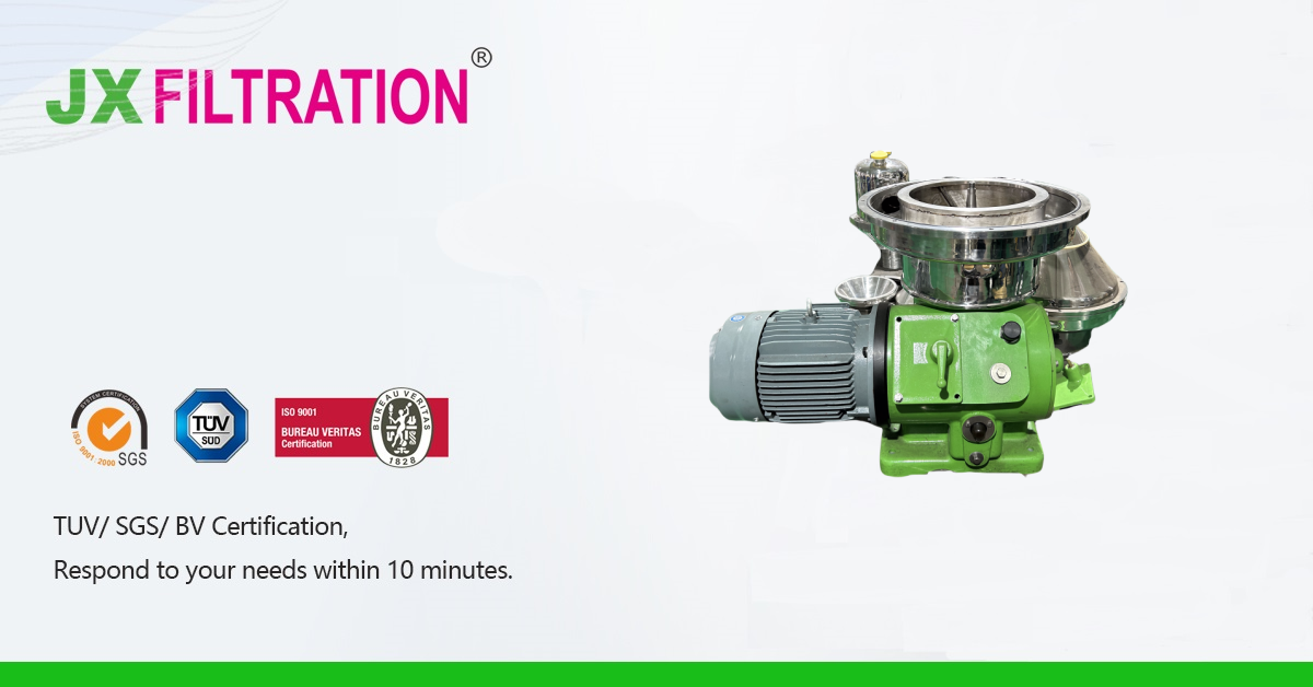 JX Filtration-Disc Centrifuge