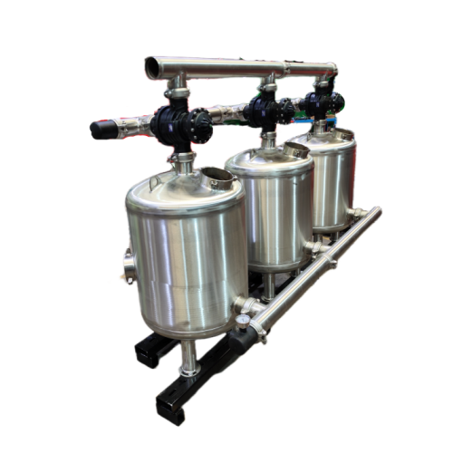 Shallow sand filter