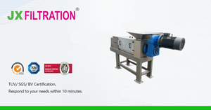 Screw Press Type Solid Liquid Separator