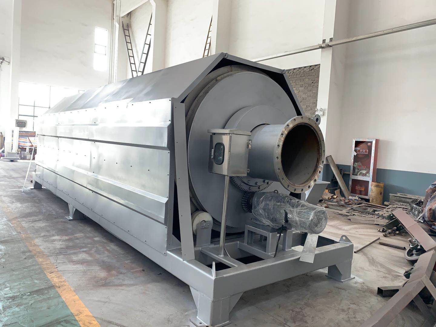 Rotary Drum Screen Sugar Cane Industry Filtration Equipment