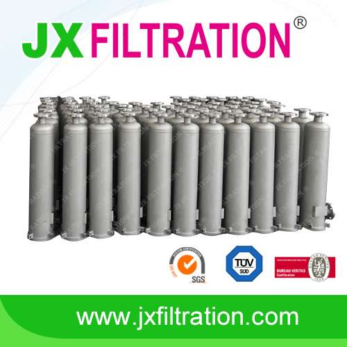 single bag filter housing