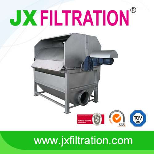 Externally Fed Rotary Drum Screen