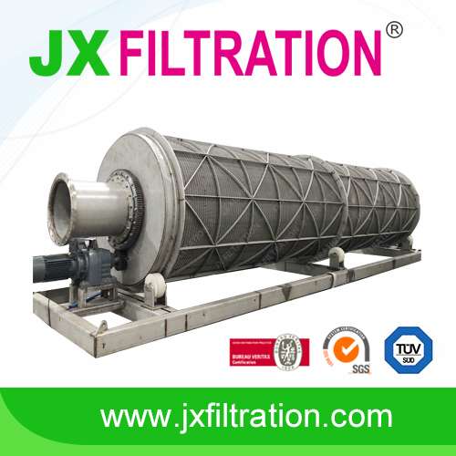 Internally Fed Rotary Drum Screen