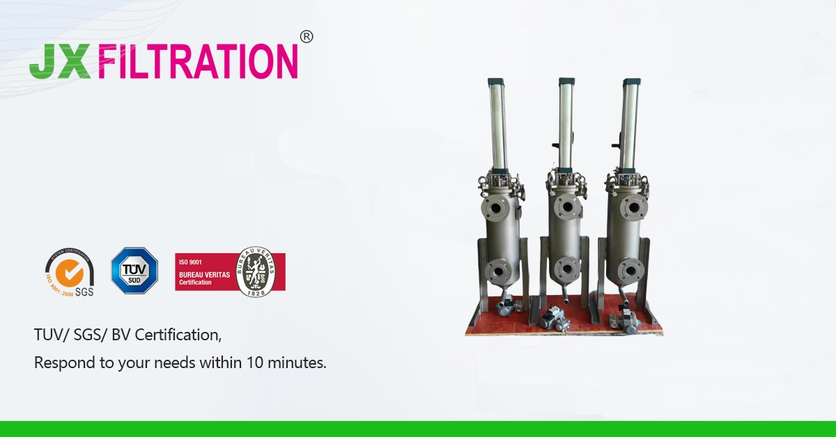 Pneumatic Self-Cleaning Filter