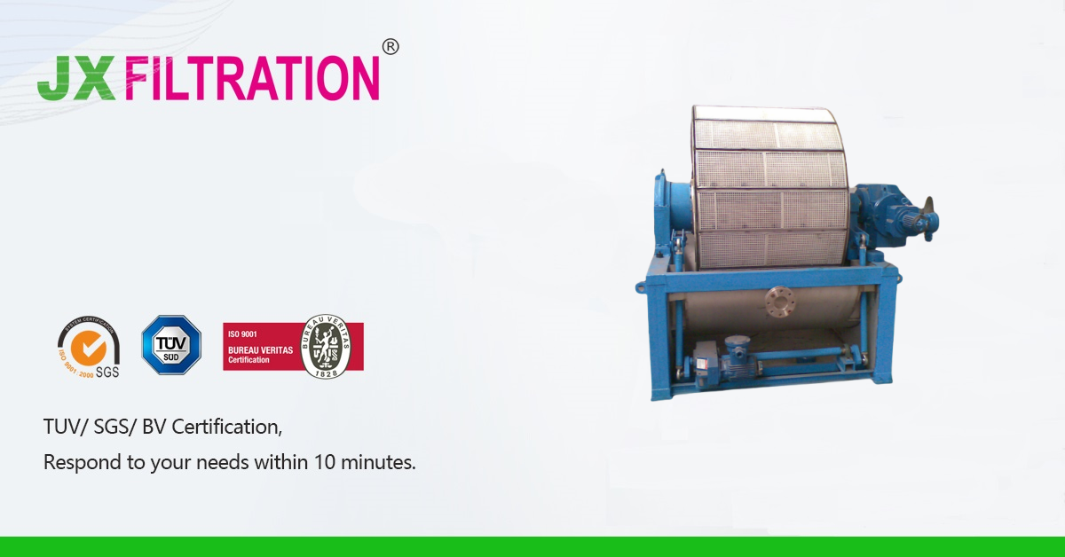 Vacuum Drum Screen Filter