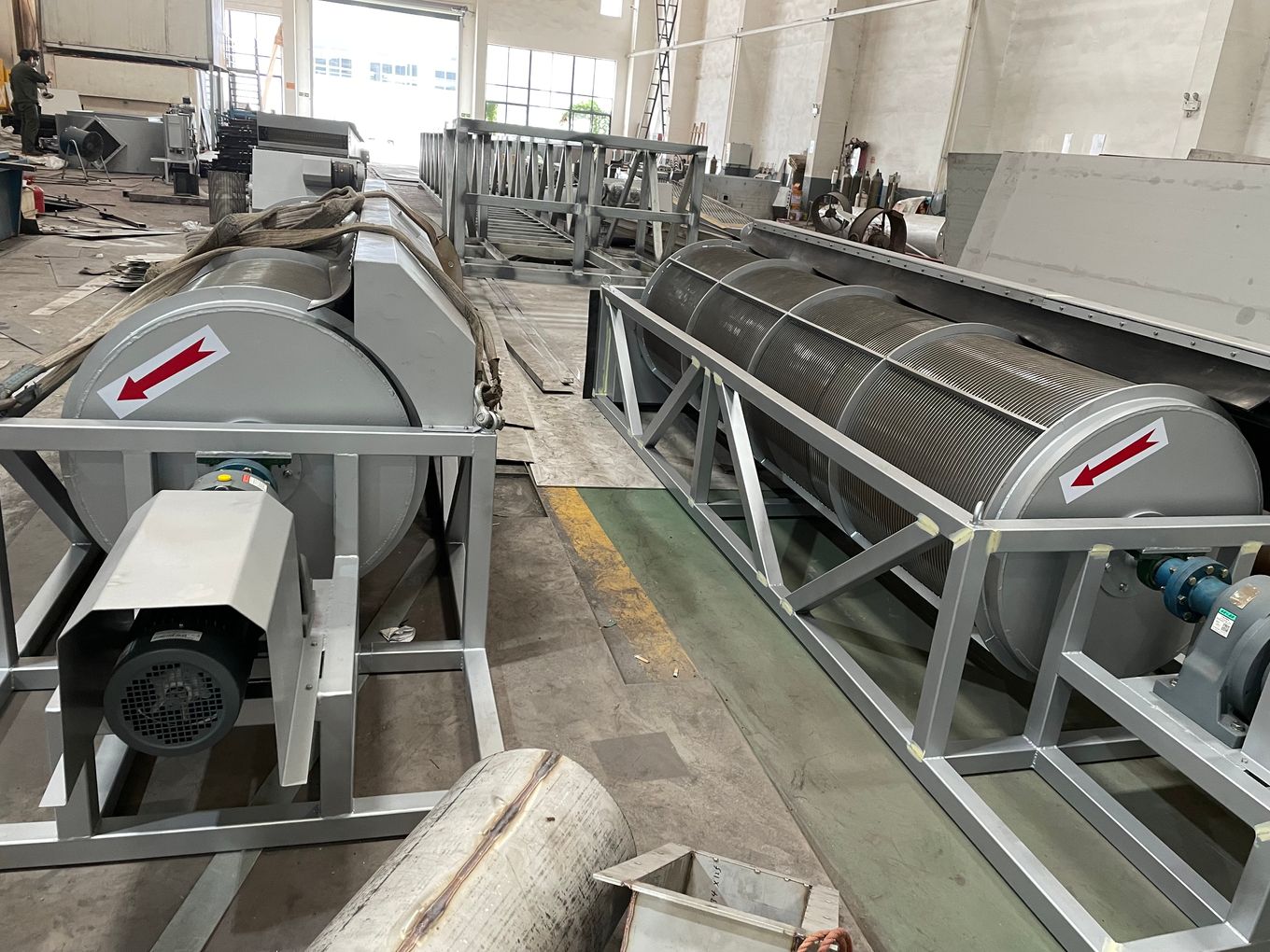 Internally Fed Rotary Drum ScreenAquaculture JX Filtration